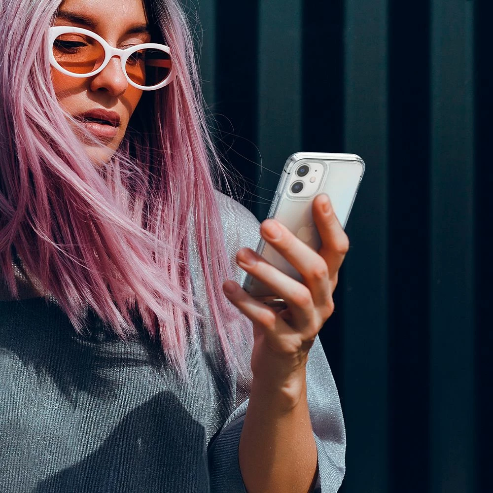 Mbështjellës Spigen Ultra Hybrid për iPhone 12 mini, Transparent