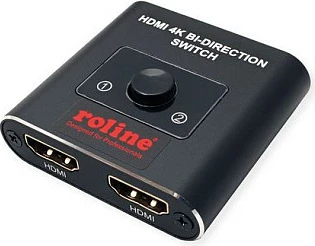 Switch HDMI ROLINE 14.01.3573, 4K 60Hz, bidireksional 2x1 / 1x2, i zi