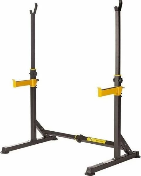 Stendë multifunksionale për barbell HMS, e zezë