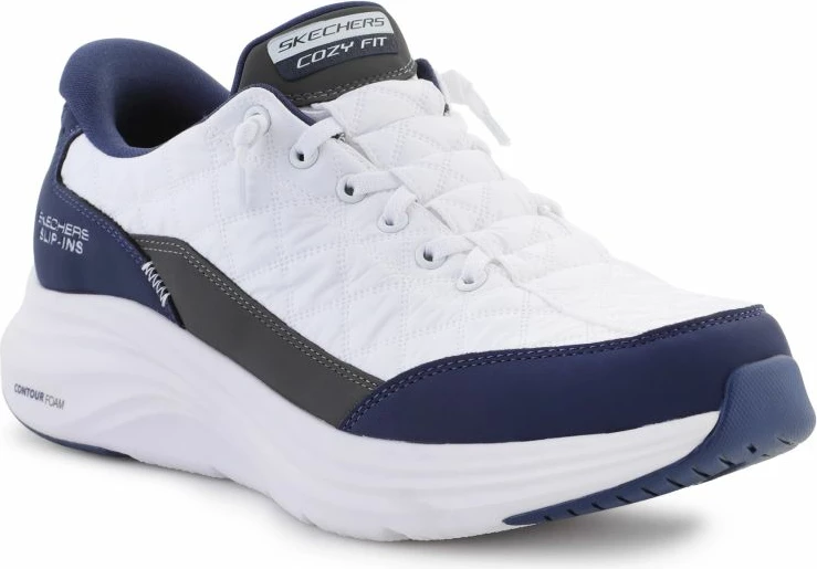 Atlete lifestyle Skechers për meshkuj, të bardhë/navy