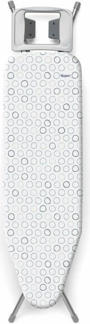 Dërrasë hekurosjeje Rayen Basic 613391, 113 x 34 cm, bardhë/gri