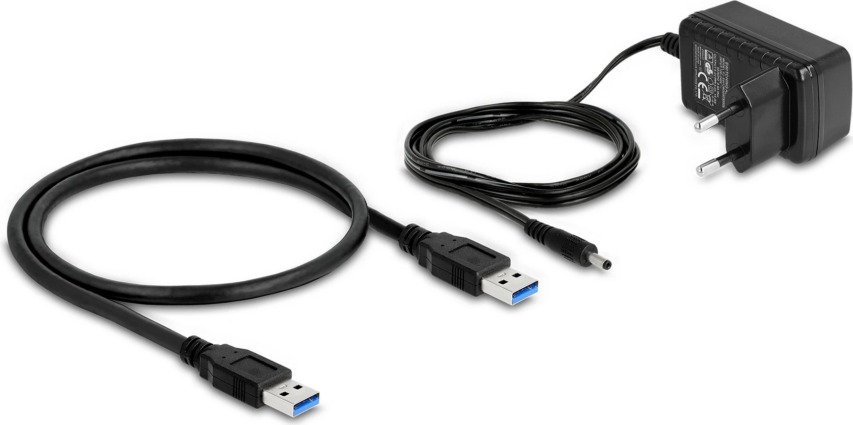 USB hub DeLOCK 4 porte USB 10 Gbps + port karikimi i shpejtë, gri