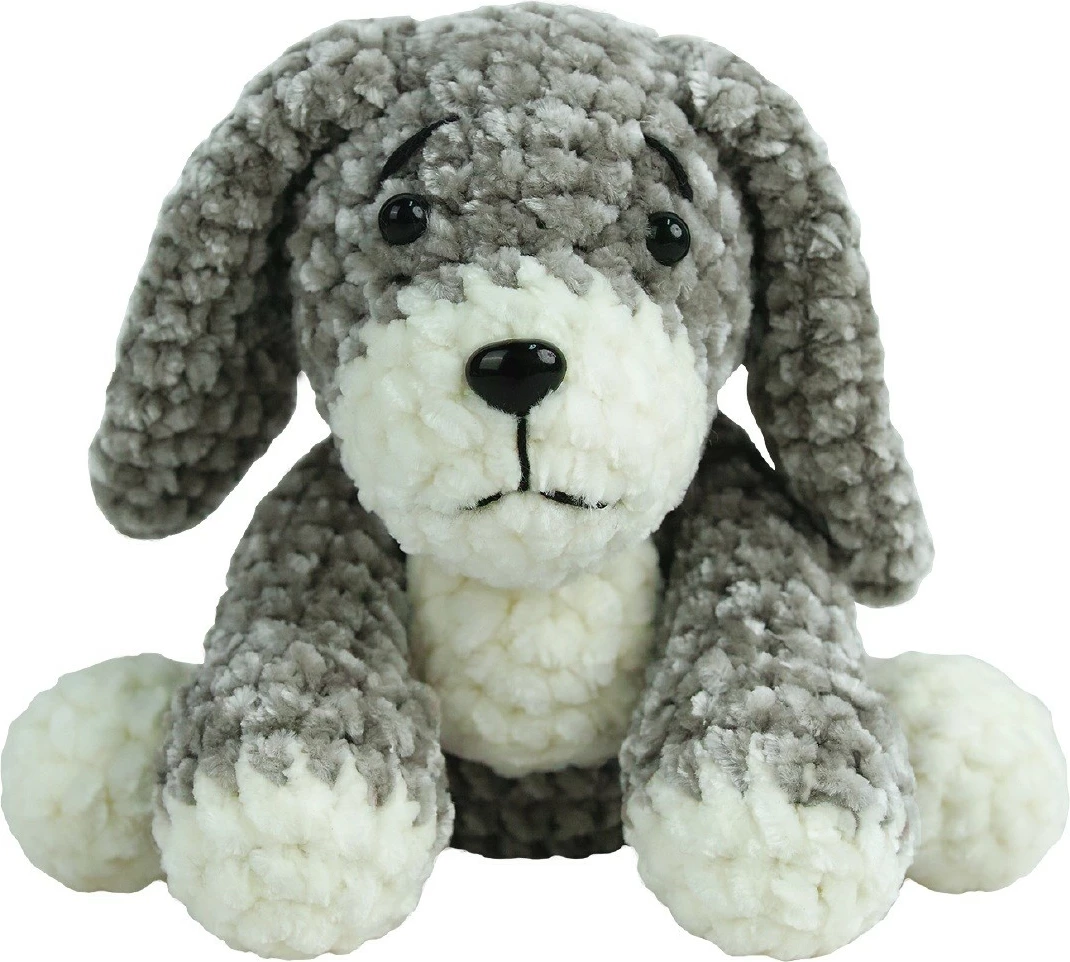 Set kroshitje maskotë qen, Stnux, STN9629, për 12+, shumëngjyrësh set