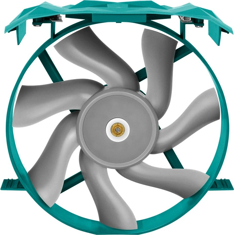 Cooler Iceberg Thermal IceSLEET X9 Dual TR, 2 ventilatorë, ARGB, për AMD Threadripper, teal