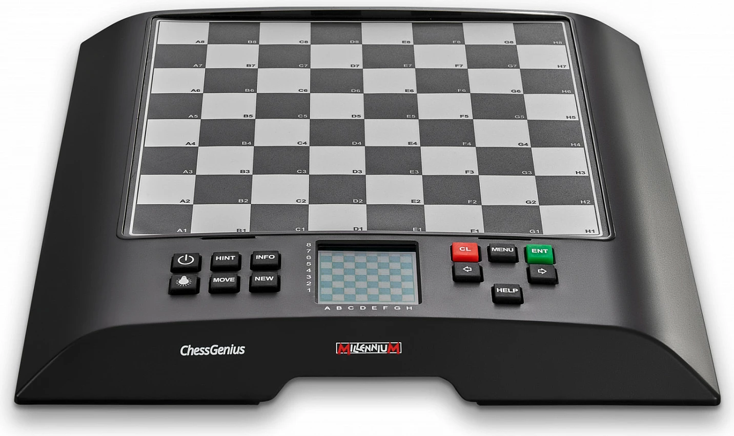 Set shahu elektronik Millennium ChessGenius, tabelë 20x20cm, magnetik, LCD, bardh/zi