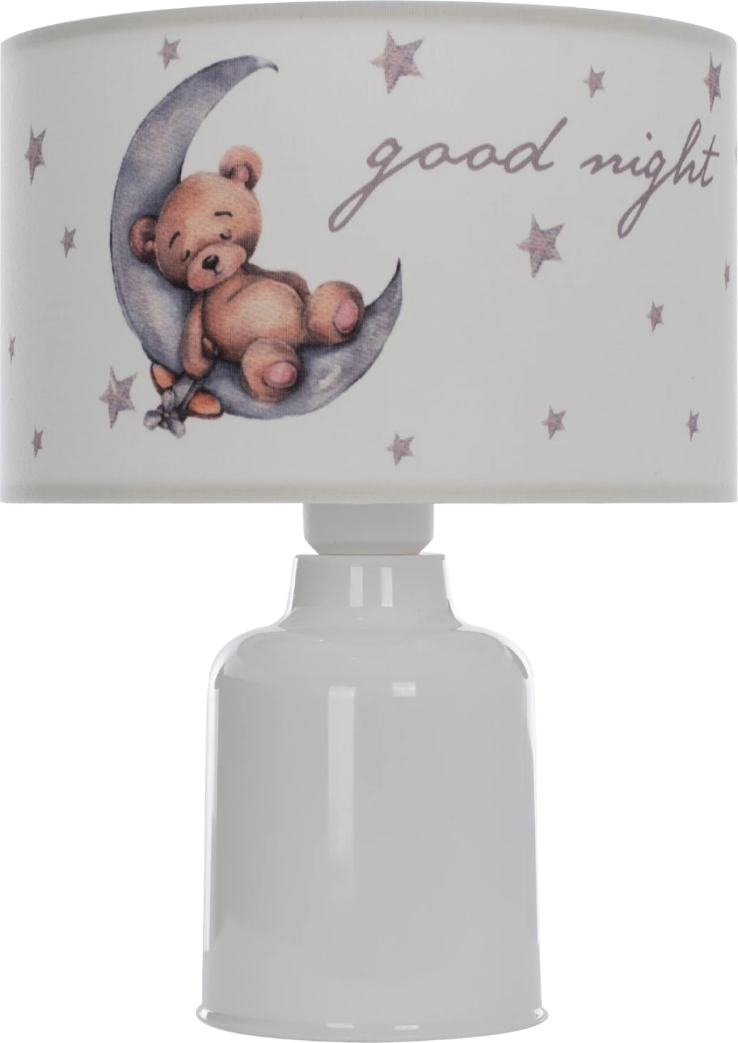 Llambë tavoline për fëmijë, FH7577.07, ngjyrë e bardhë, Φ24x32