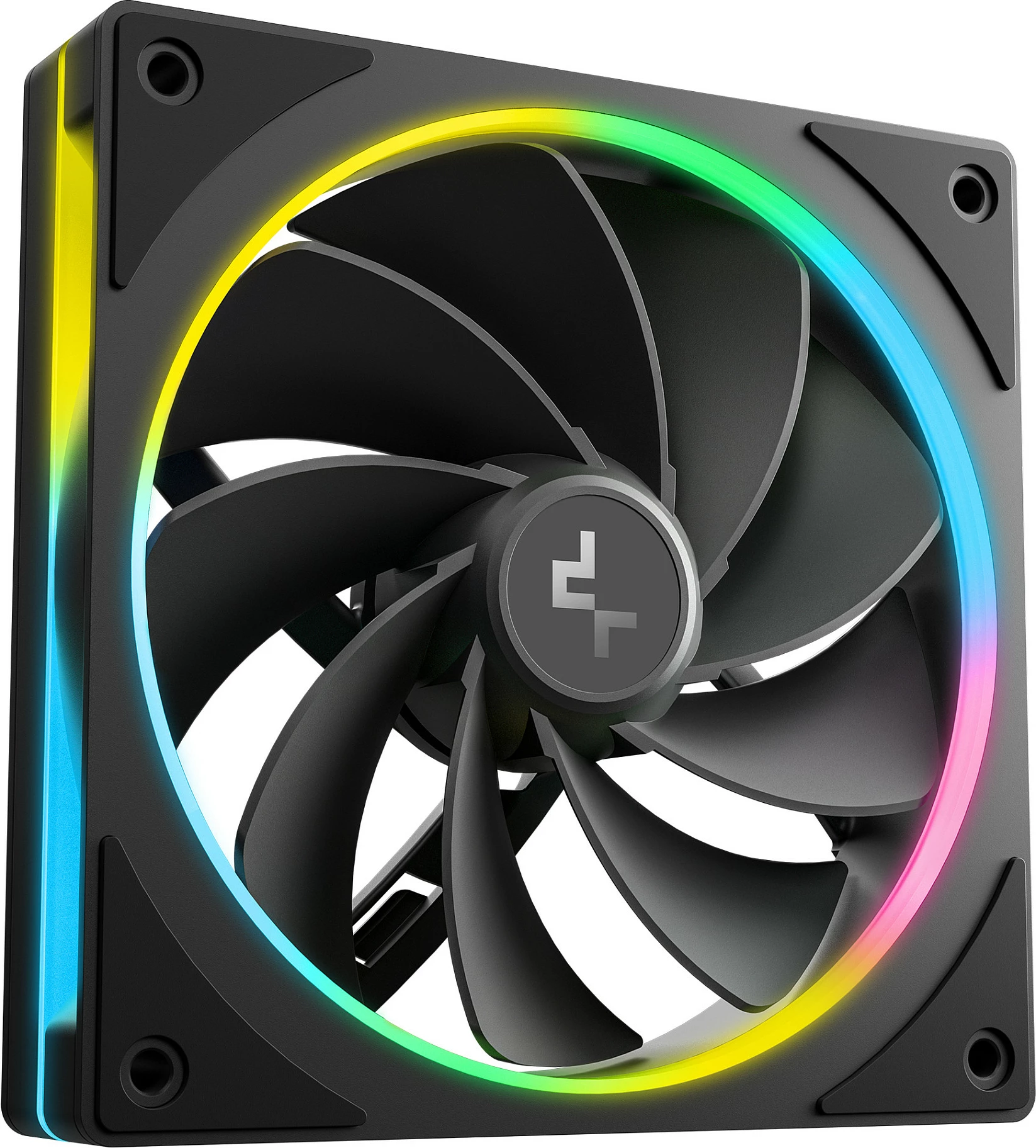 Kasë DeepCool CL6600, Midi Tower, ATX/micro ATX/Mini-ITX, Tempered Glass, RGB, e zezë
