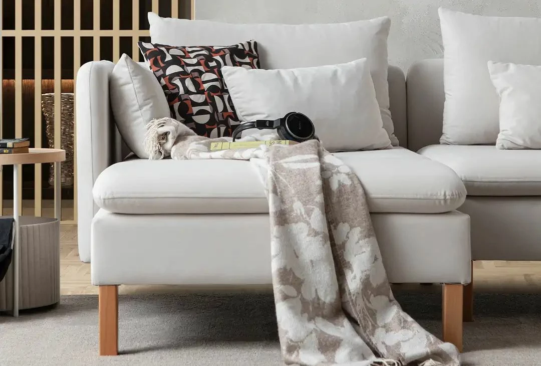 Këndare Flexy Relax, kadife krem, Atelier del Sofa
