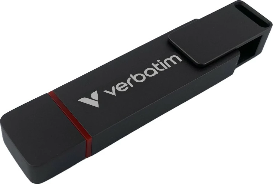 USB Verbatim Dual QuickStick, 1 TB, USB Type-A / USB Type-C, Gri