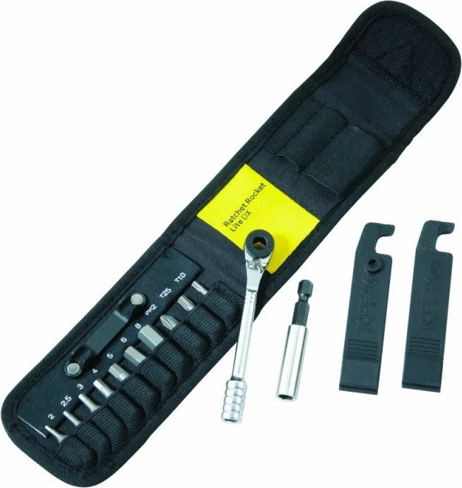 Set veglash biçiklete Topeak Ratchet Rocket Lite DX Key