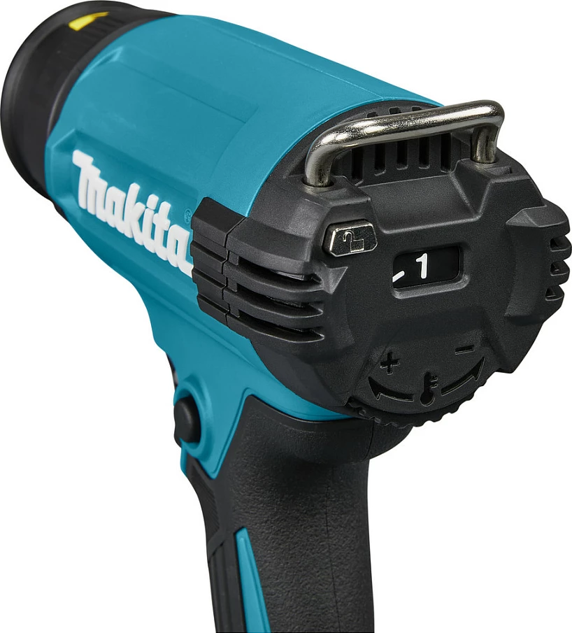 Pistoletë termike Makita DHG181ZK, 18V Li-Ion, 4 gryka, me valixhe, zi/jeshile