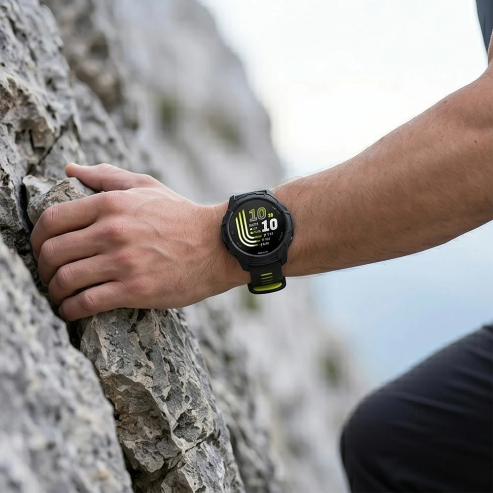 Kasë mbrojtëse Tech-Protect Defense Air për Garmin Forerunner 70/170, PC, mat, e zezë, 1 copë