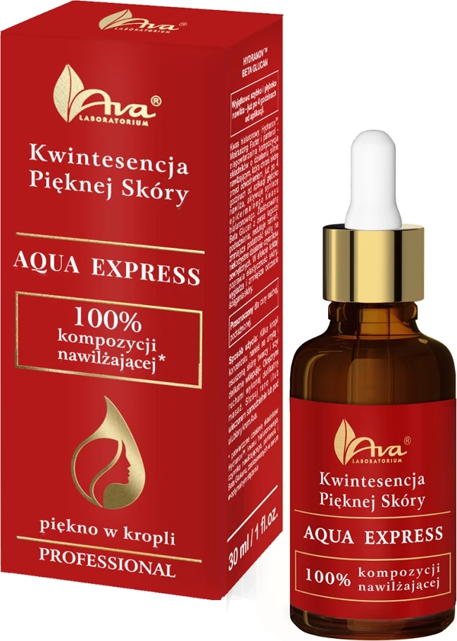 Serum për fytyrë për femra Ava Laboratorium Aqua Express Moisturizing, 30ml