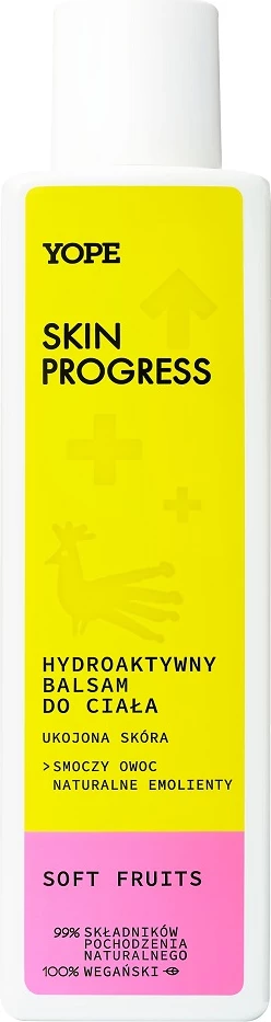 Balsam për trup për femra Yope Skin Progress Hydro-Active Body Balm Soft Fruits 200ml