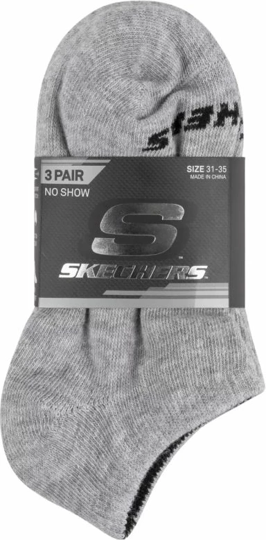 Çorape unisex Skechers 3 copë S114041-020, gri [Madhësia: 39 - 42]