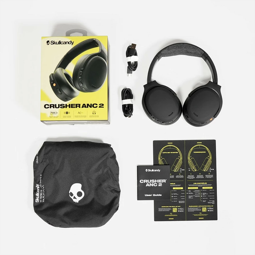 Kufje Skullcandy Crusher ANC 2 S6CAW-S951, Bluetooth 5.2, ANC, USB-C, të bardha