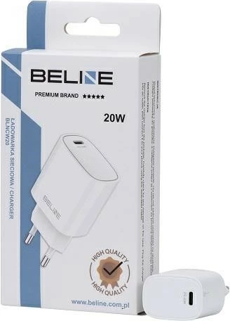Karikues muri Beline BLNCW20, 20W, USB-C, i bardhë