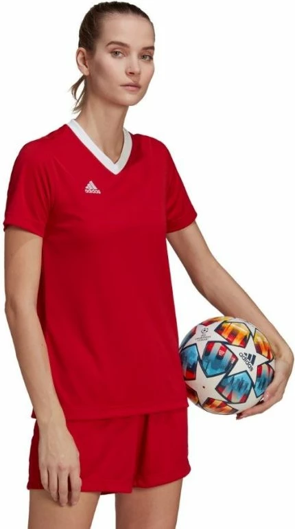 Maicë adidas për femra, e kuqe [Madhësia: XXS]