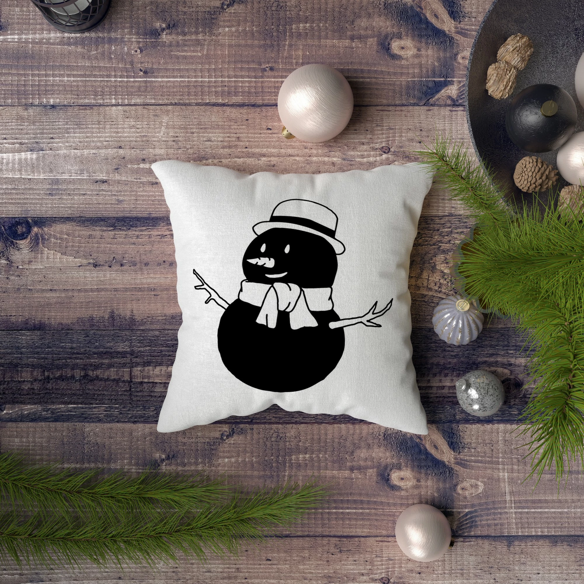 Jastëk dekorativ Aberto Design, NYXMAS131, shumëngjyrësh, 43x43cm