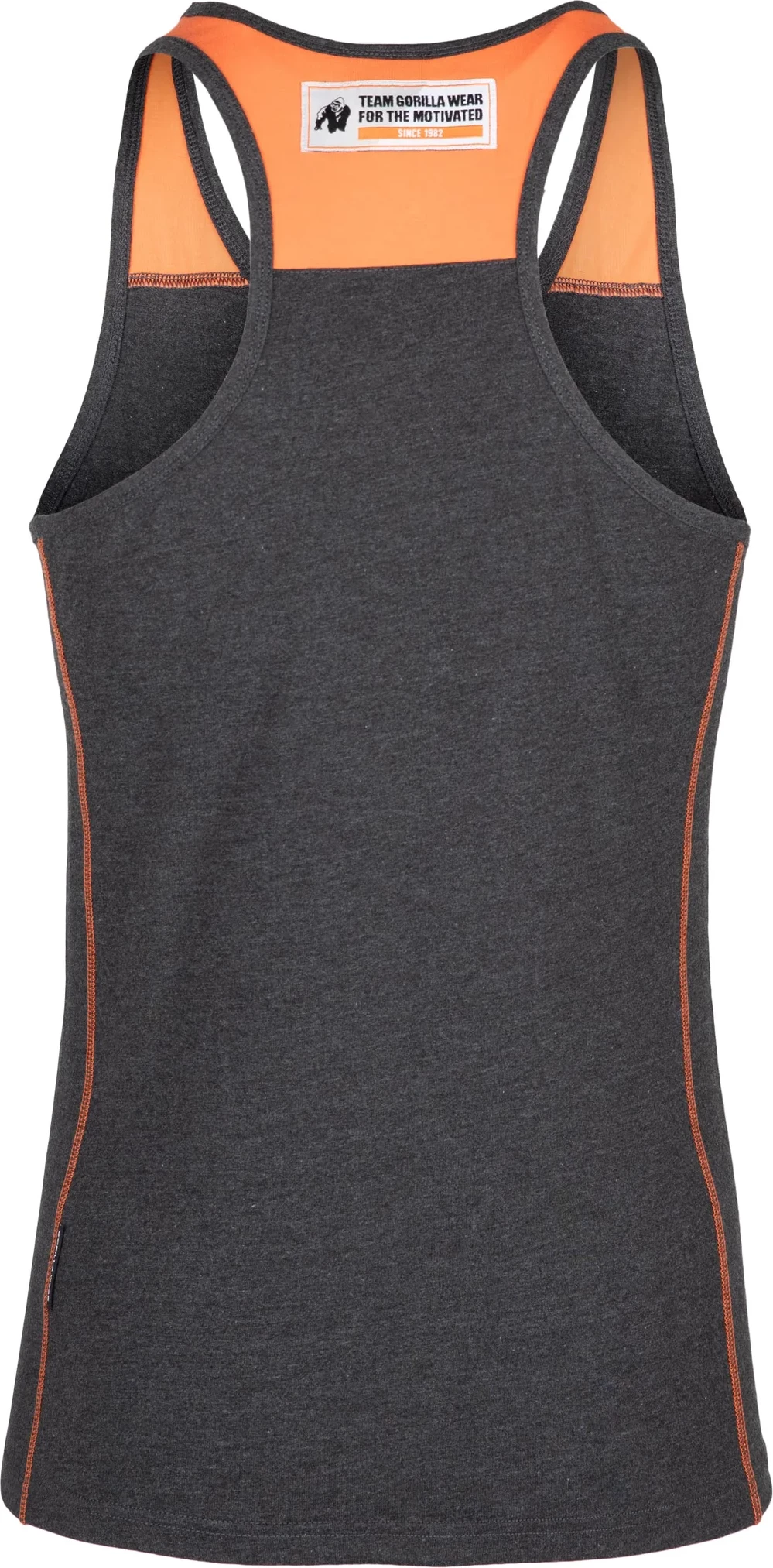 Wallace Tank Top - Gray/Orange