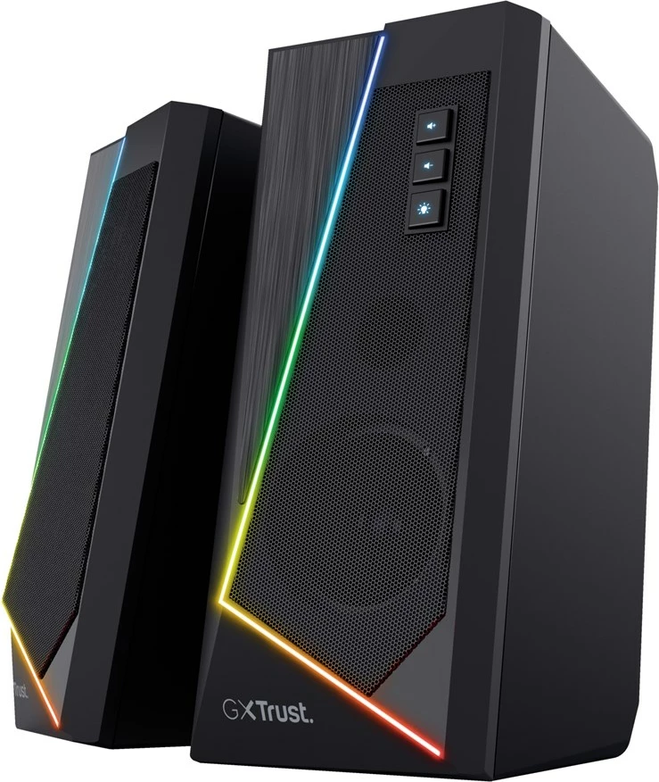 Bokse Trust GXT 609 Zoxa, 6 W, të zeza
