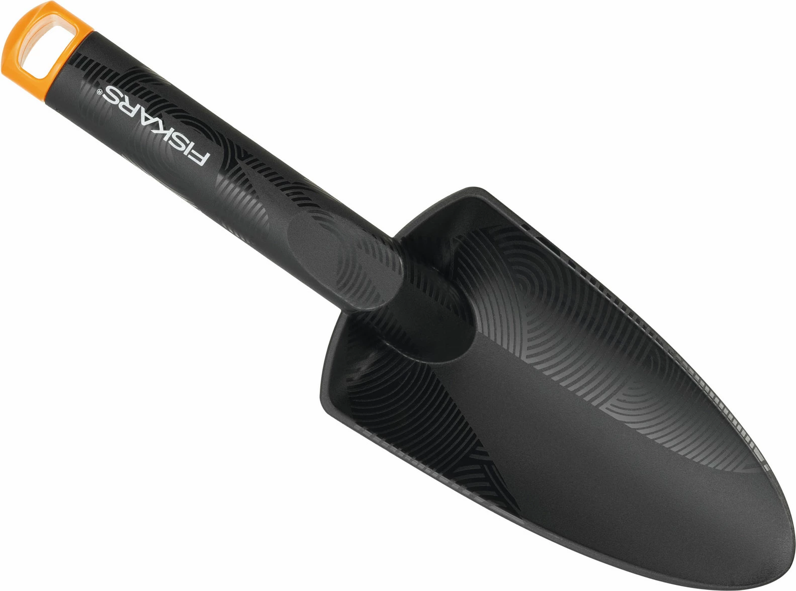 Lopatë dore metalike Fiskars, për kultivim, zezë