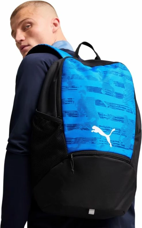 Çantë shpine Puma, uniseks, e zezë dhe blu