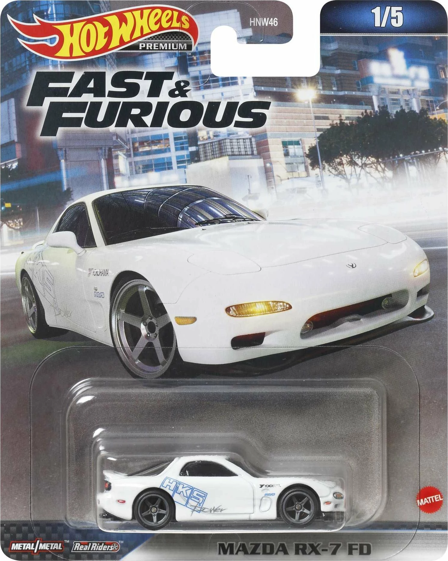 Makinë lodër Hot Wheels Mattel Fast & Furious Premium HNW46 1:64 metal 1 copë (mix)