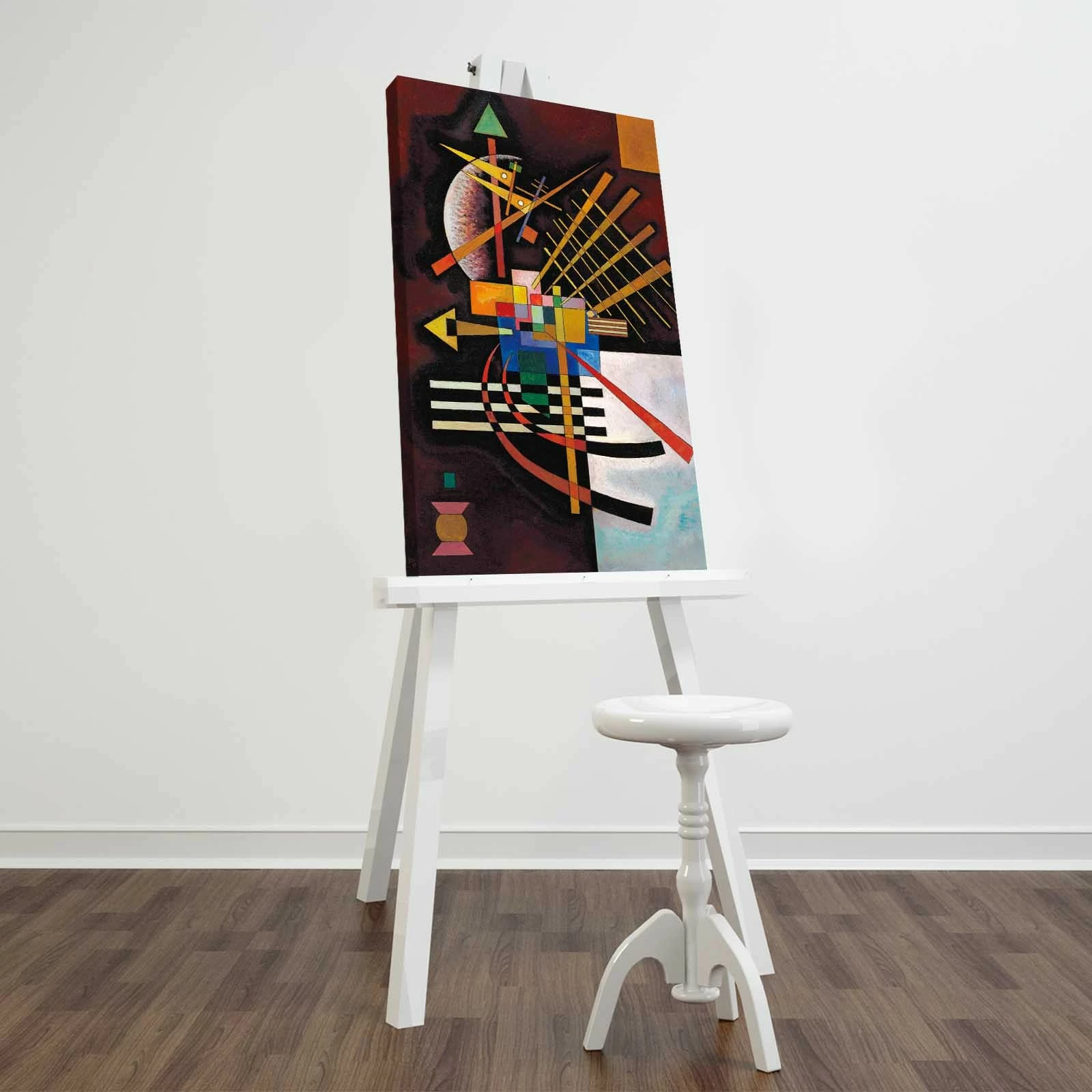 Pikturë dekorative në kanavacë, Wallity FAMOUSART-031, shumëngjyrëshe, 45x70cm