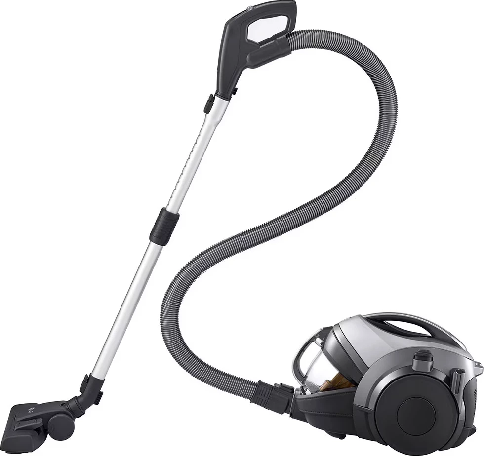 Fshesë me korrent, LG, VK8506NHA, bagless me Compressor, sistem filtrimi 2-shtresor, tub teleskopik, gri