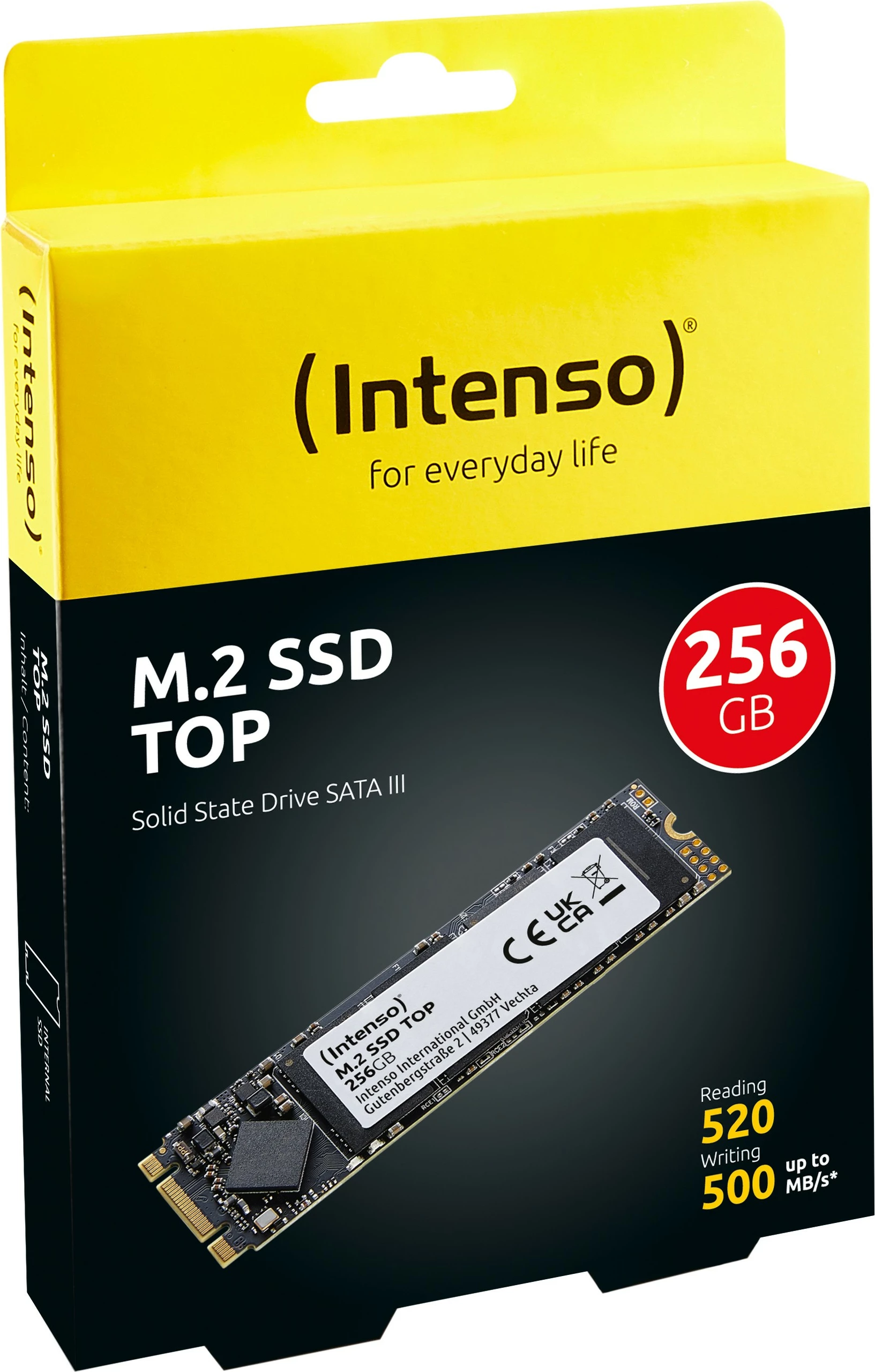 SSD M.2 Intenso Top Performance 256GB anthracite