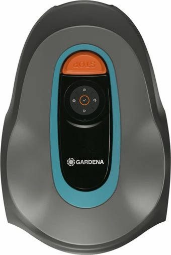 Robot kositës bari Gardena SILENO minimo 250 (15201-32), për 250 m², Bluetooth, gri/turkuaz