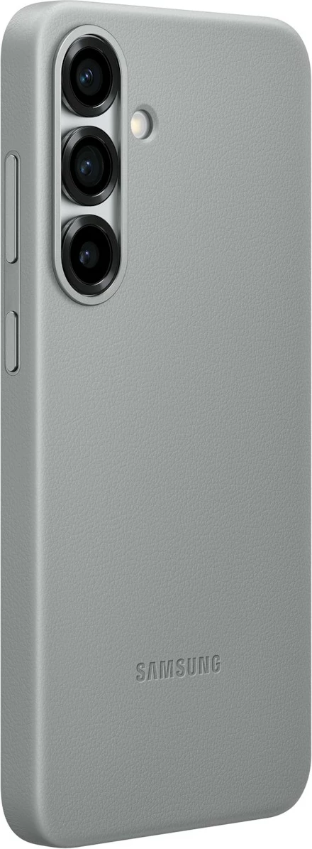 Mbështjellës Samsung Galaxy S25+, 17 cm (6.7"), lëkurë sintetike, ngjyrë e hirtë