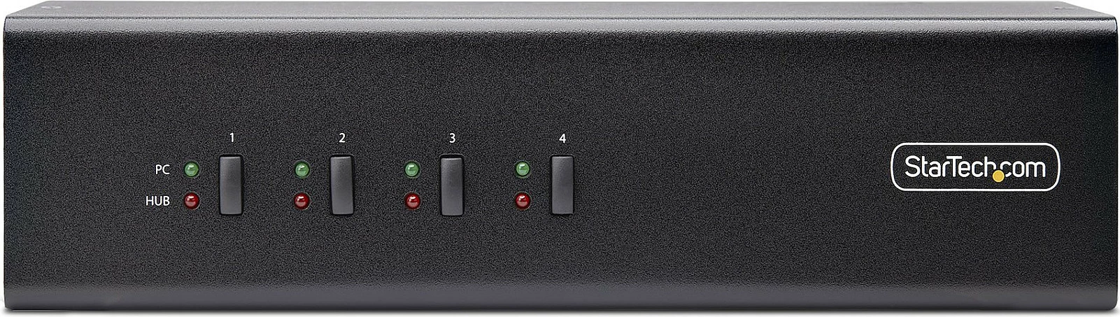 Switch KVM DisplayPort StarTech 4-Port, Dual Monitor, 4K 60Hz, USB 5Gbps, i zi