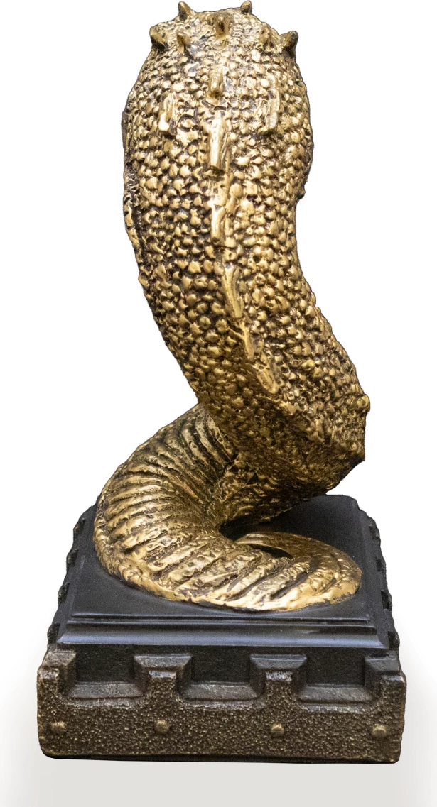 Mbajtëse librash NOBLE COLLECTION Harry Potter Basilisk, bronz/zezë