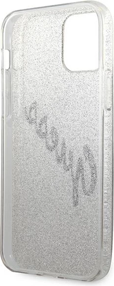 Mbështjellës Guess GUHCP12LPCUGLSGO për iPhone 12 Pro Max 6.7", Glitter Gradient, Gold
