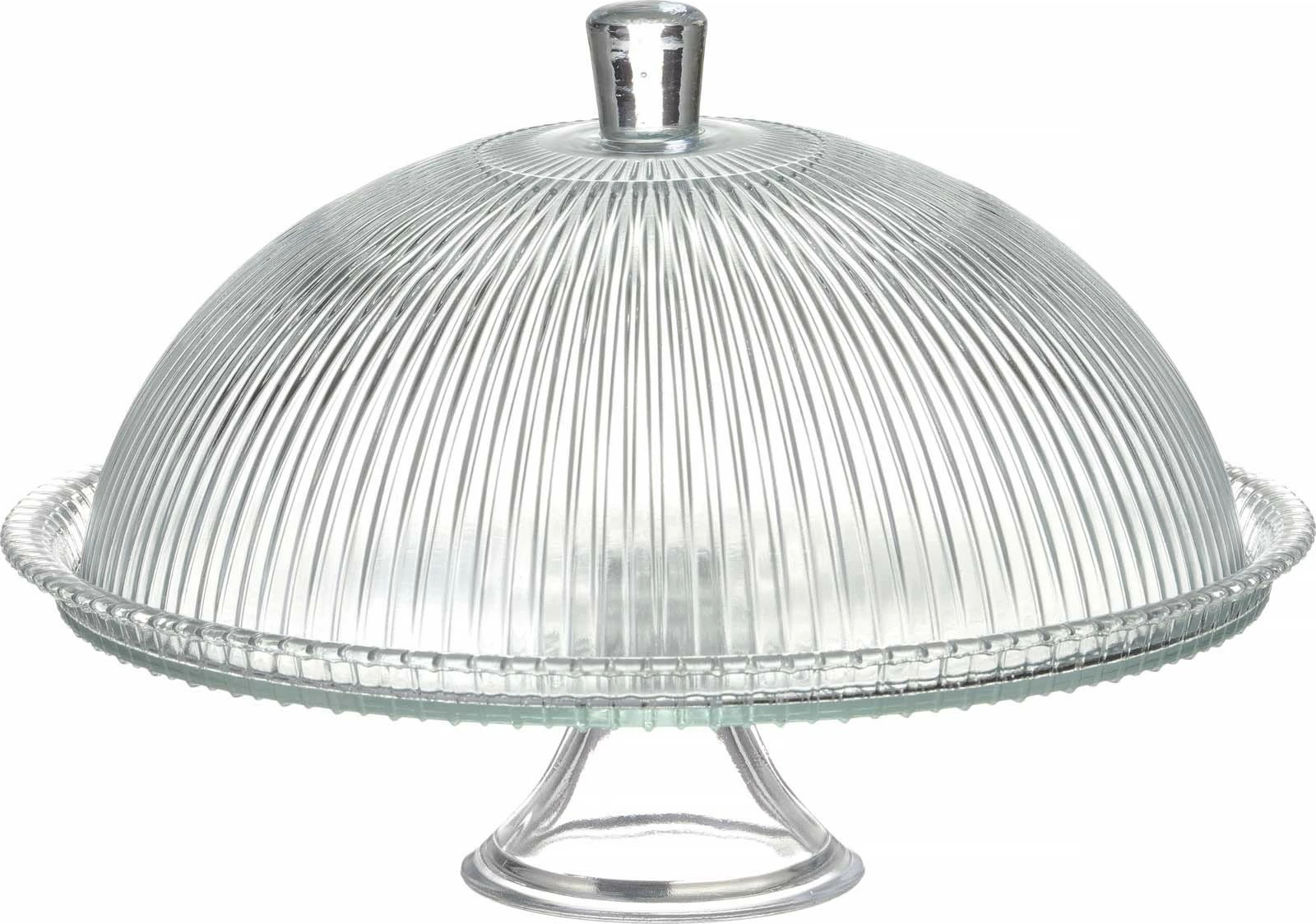 mbajtëse torte me kapak, Fine Dine Aura, ø320 x h225 mm, transparente