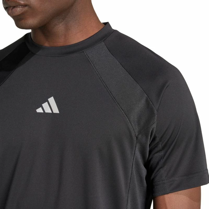 Maicë për meshkuj adidas Tech Apparel Climacool Tech App Tee, e zezë