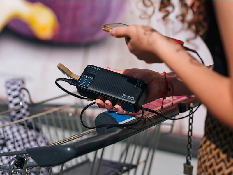 Powerbank Tracer Blaze 30000mAh 65W, i zi