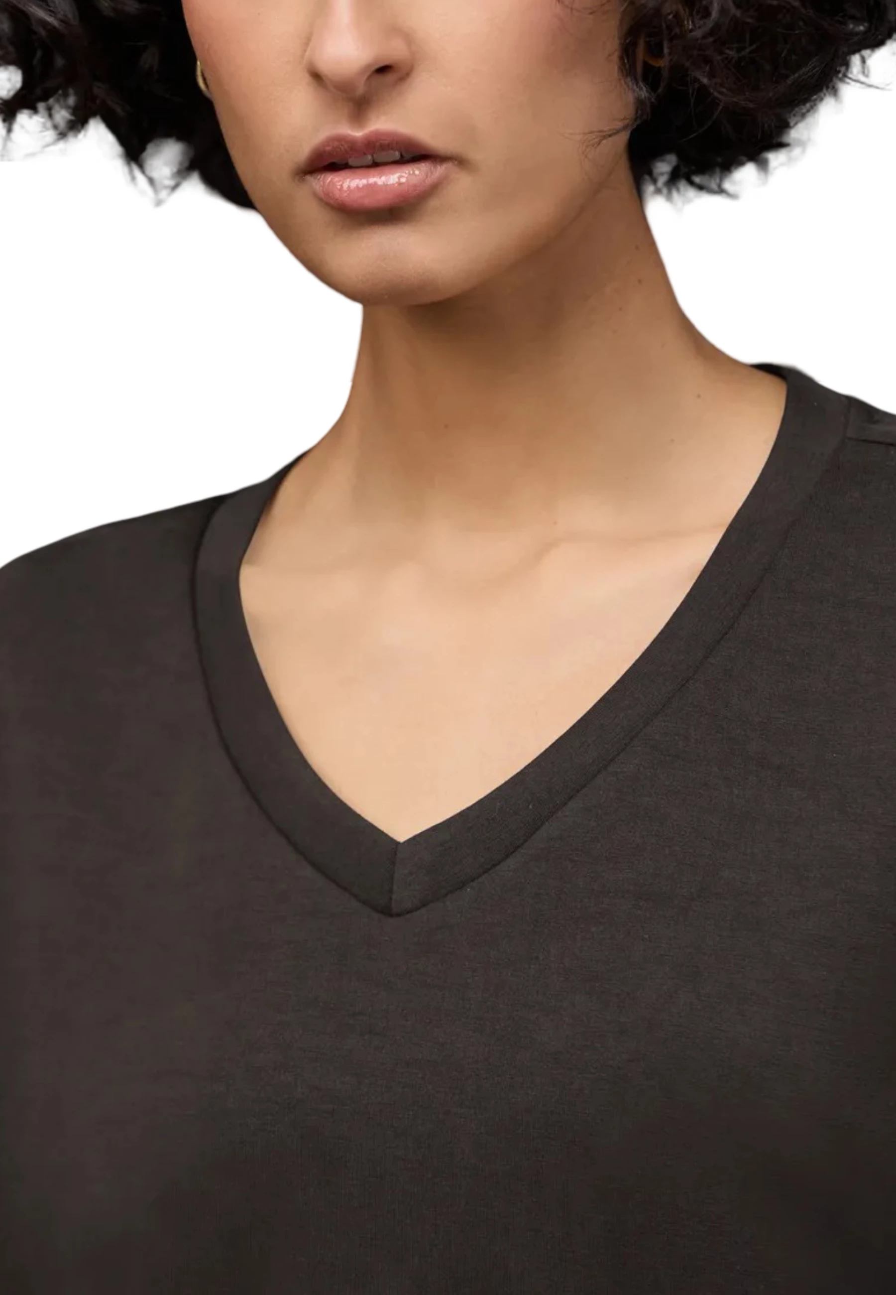 Bluzë për femra Street One EOS Silk Look 323840, kafe [Madhësia: 38]