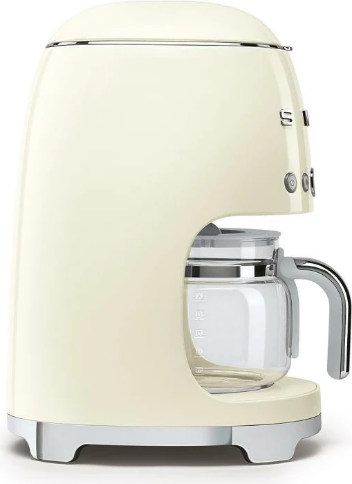 Makinë kafeje SMEG DCF02CREU, rezervuar uji 1.2–1.6 L, krem