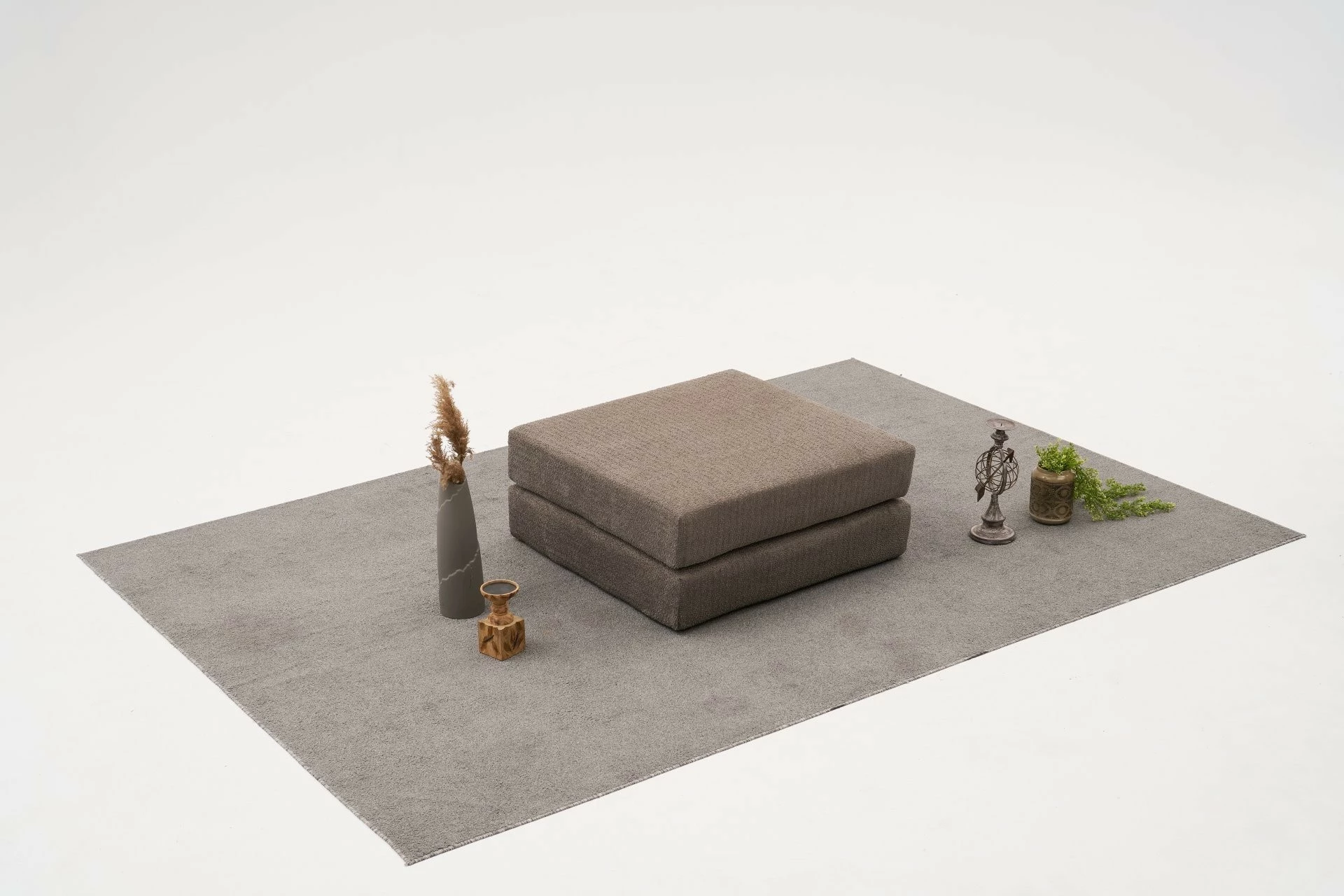 Puf Atelier del Sofa Comfort, ngjyrë gri