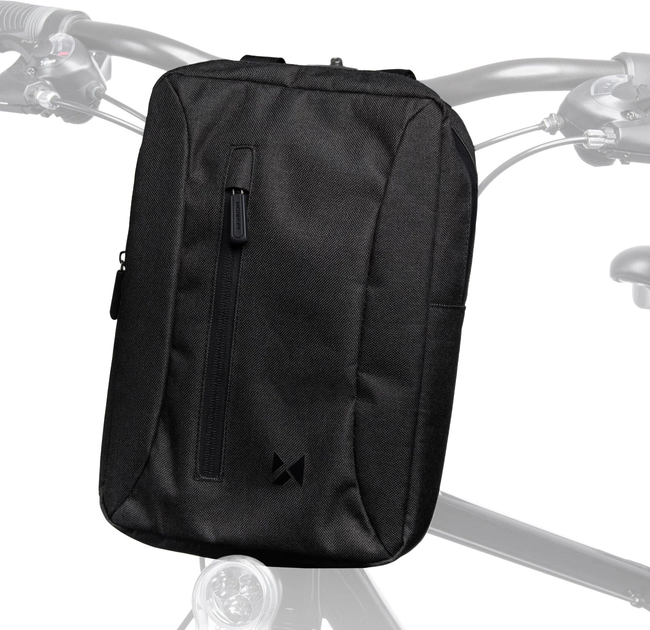 Çantë biçiklete Wozinsky WSB6GR për timon, gri