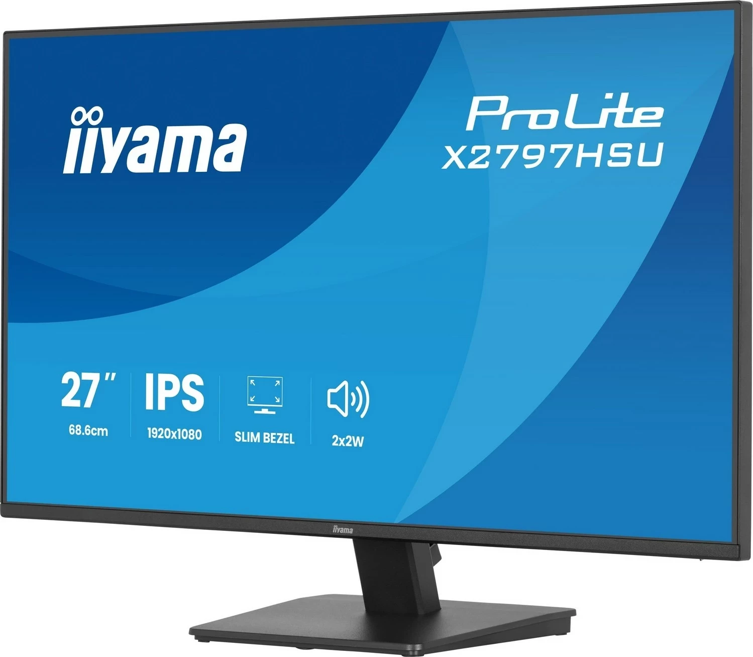 Monitor iiyama X2797HSU-B1, 27 inch, Full HD, IPS, 120Hz, zi
