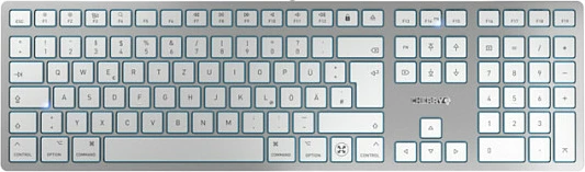 Tastierë Cherry KC 6000C për Mac, Wired, USB, Scissor key switch, QWERTZ, Silver