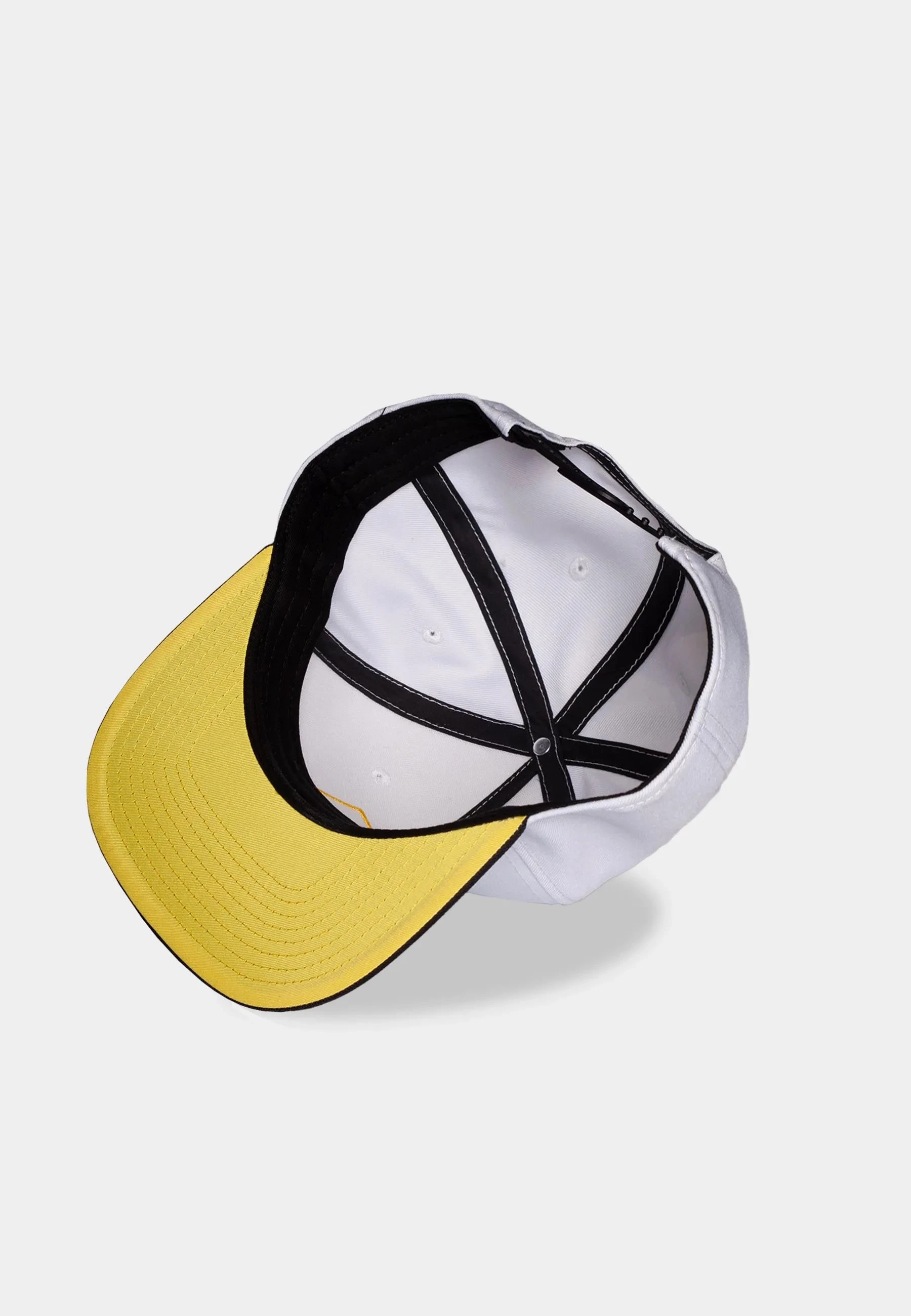 Kapelë snapback Difuzed Pokémon Pikachu, e rregullueshme, bardhë/zezë me të verdhë