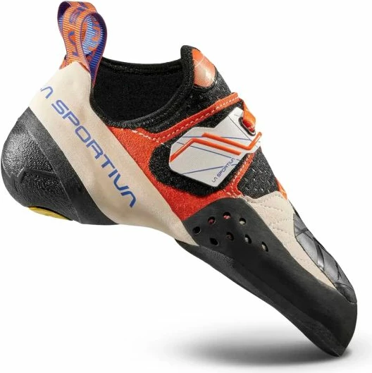 Atlete ngjitjeje për femra La Sportiva Solution 20H000203, bardhë/portokalli