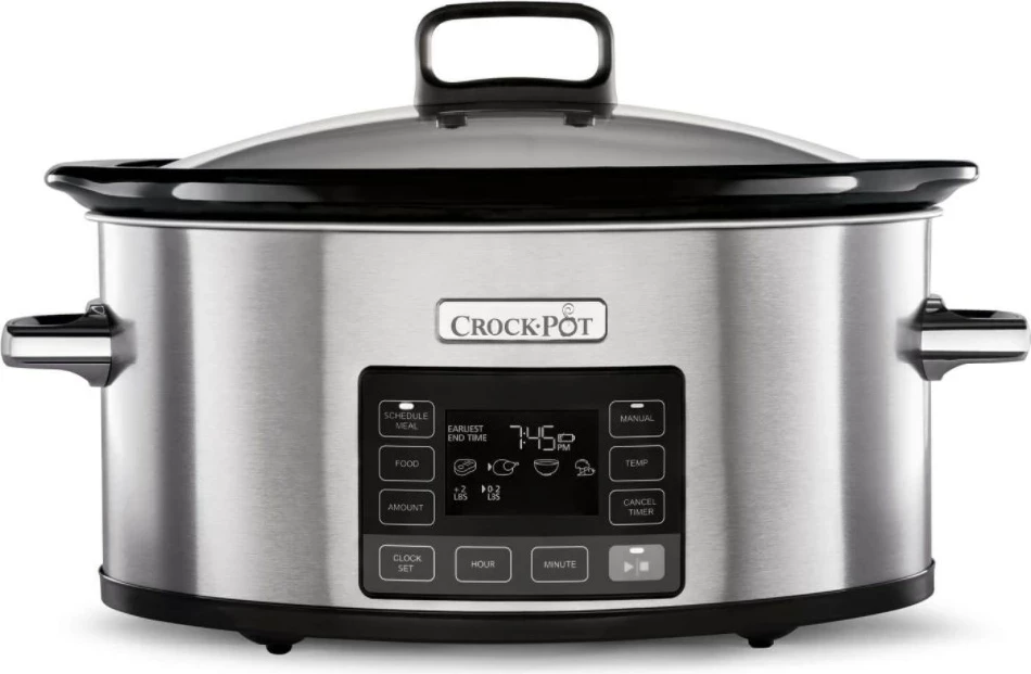 Slow cooker CROCK-POT CSC066X, 5.6 L, Silver