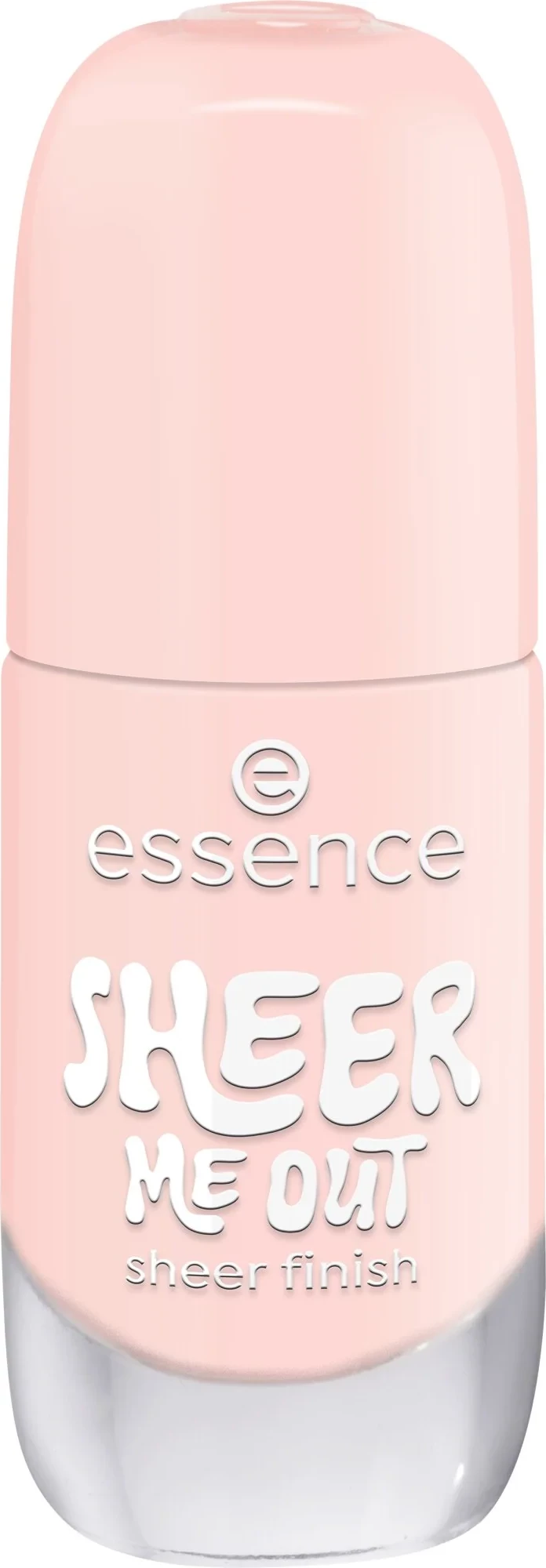 Essence gel nail polish 04 SHEER ME OUT