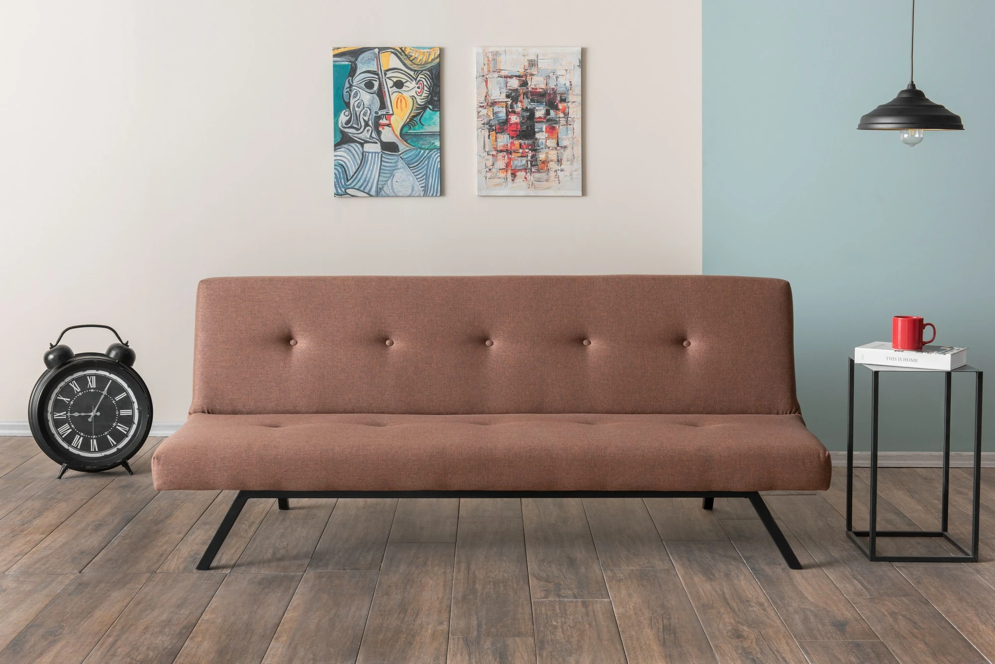 Divan-krevat treshe Zola, kafe, Atelier del Sofa